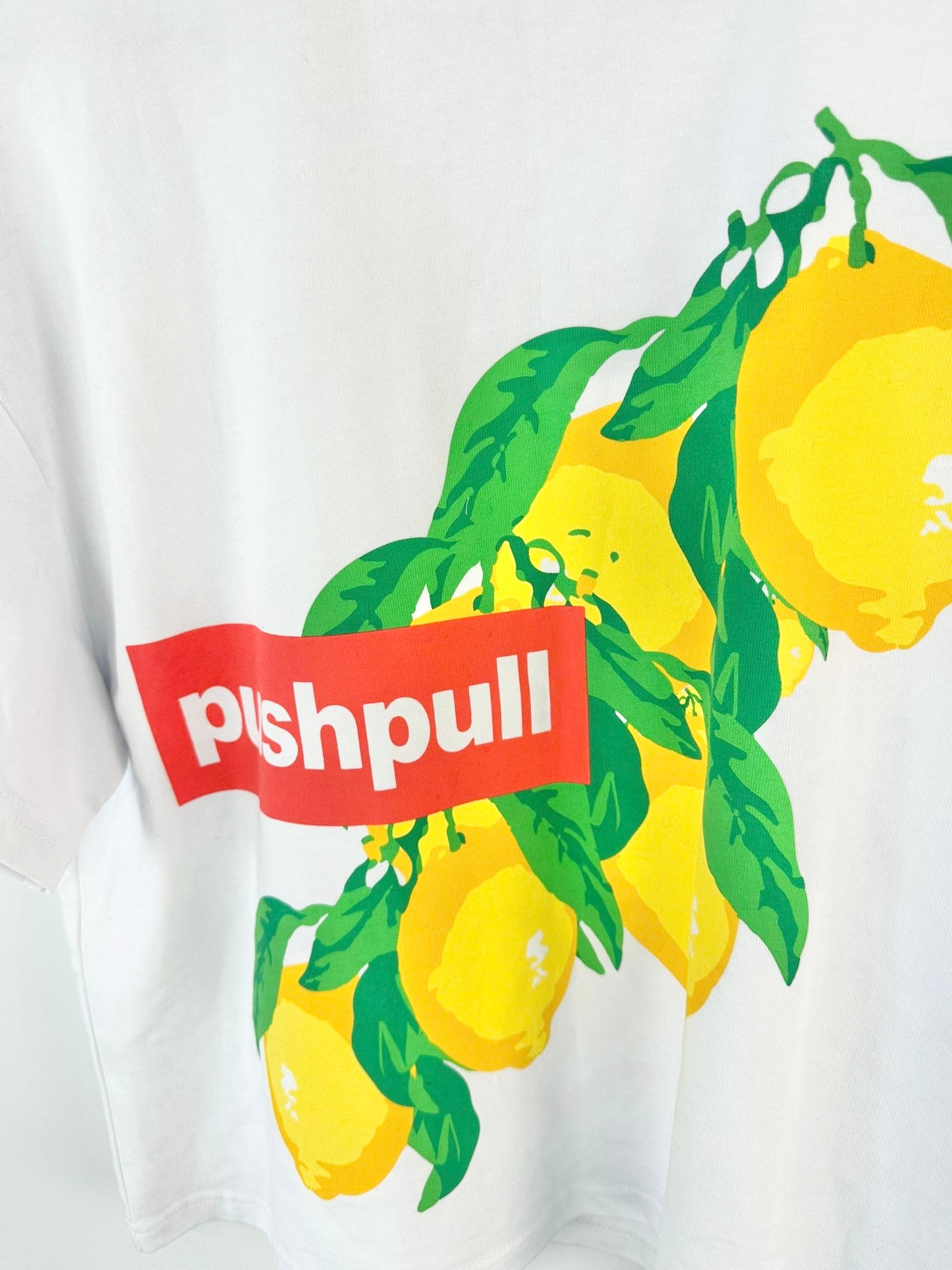 MFW Push Pull Lemon Pattern T-Shirt - S