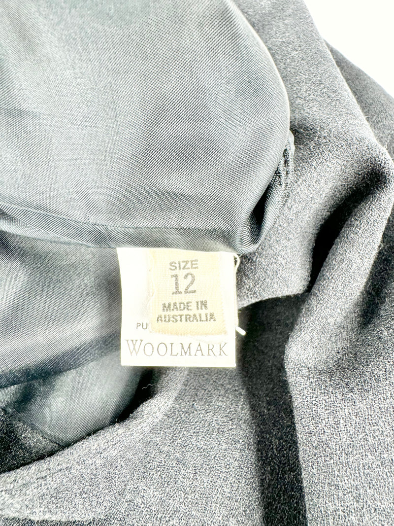 Carla Zampatti Grey Pencil Skirt - AU12