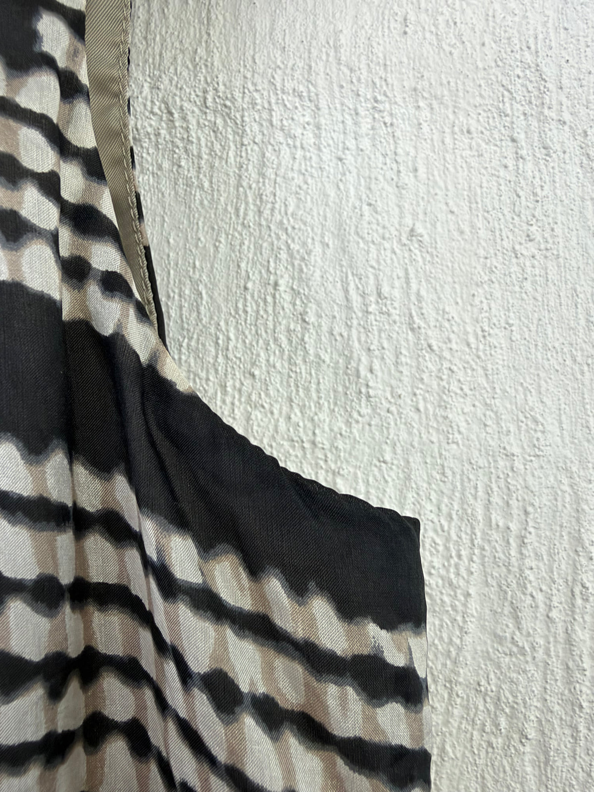 Satch Abstract Geoemetric Patterned Silk Dress - AU8/10