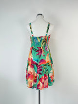 Farm Rio Floral Strap Mini Dress - AU8/10