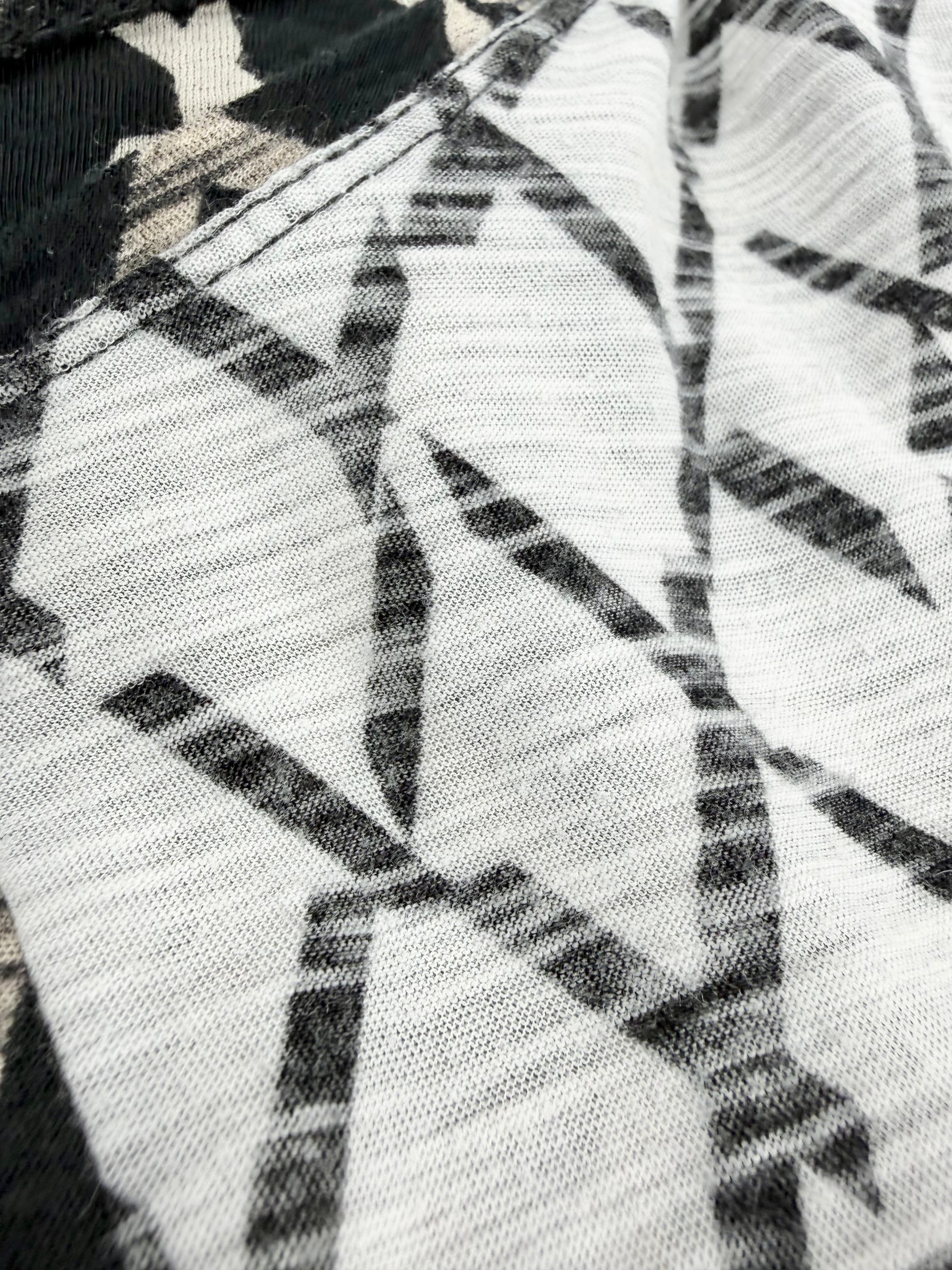 Proenza Schouler Diamond Patterned Spliced T-Shirt - AU6/8