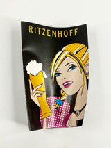 Set of 4 Ritzenhoff Collectable Bier Glasses