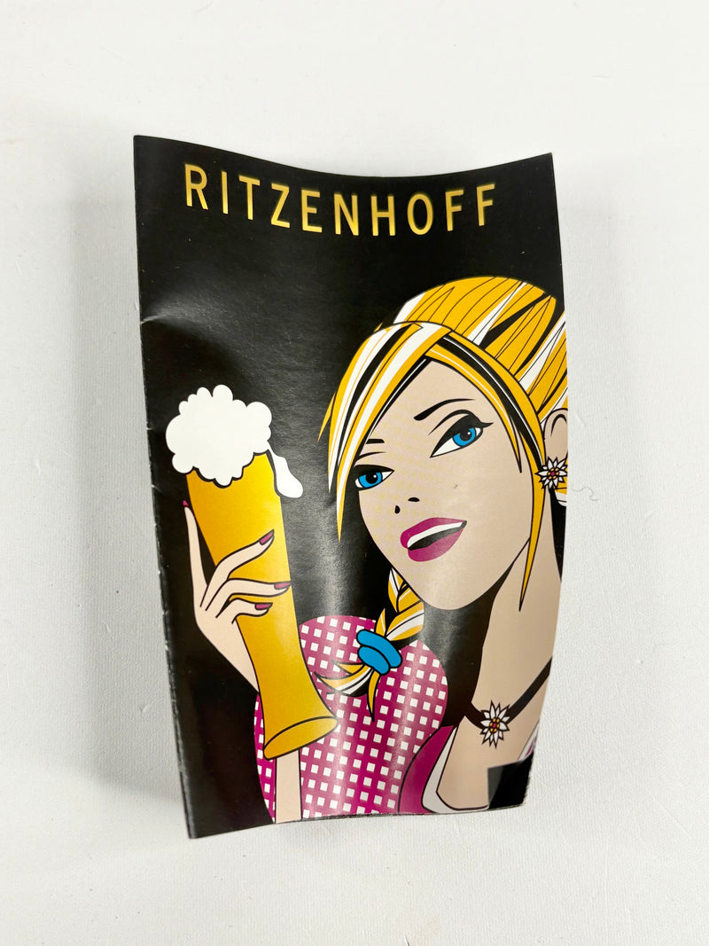 Set of 4 Ritzenhoff Collectable Bier Glasses