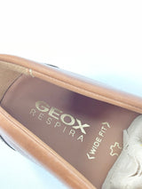 Geox Respira Tan Leather Loafers - EU40