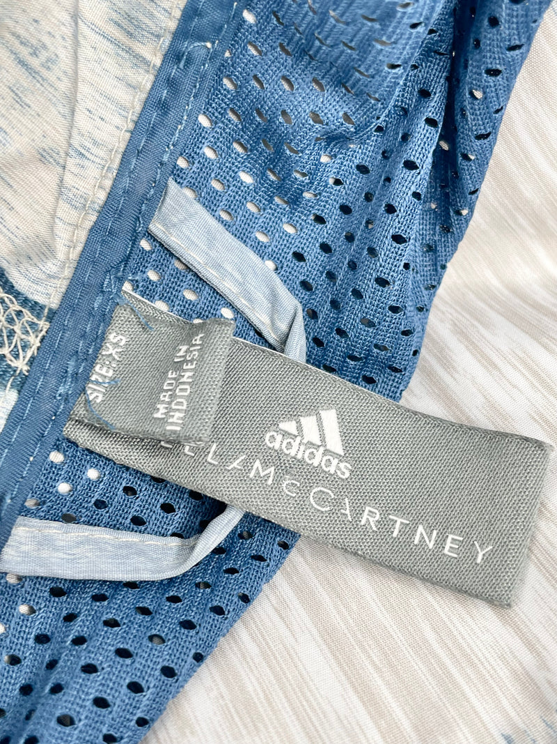 Adidas x Stella McCartney Vista Blue Printed Parka - AU8