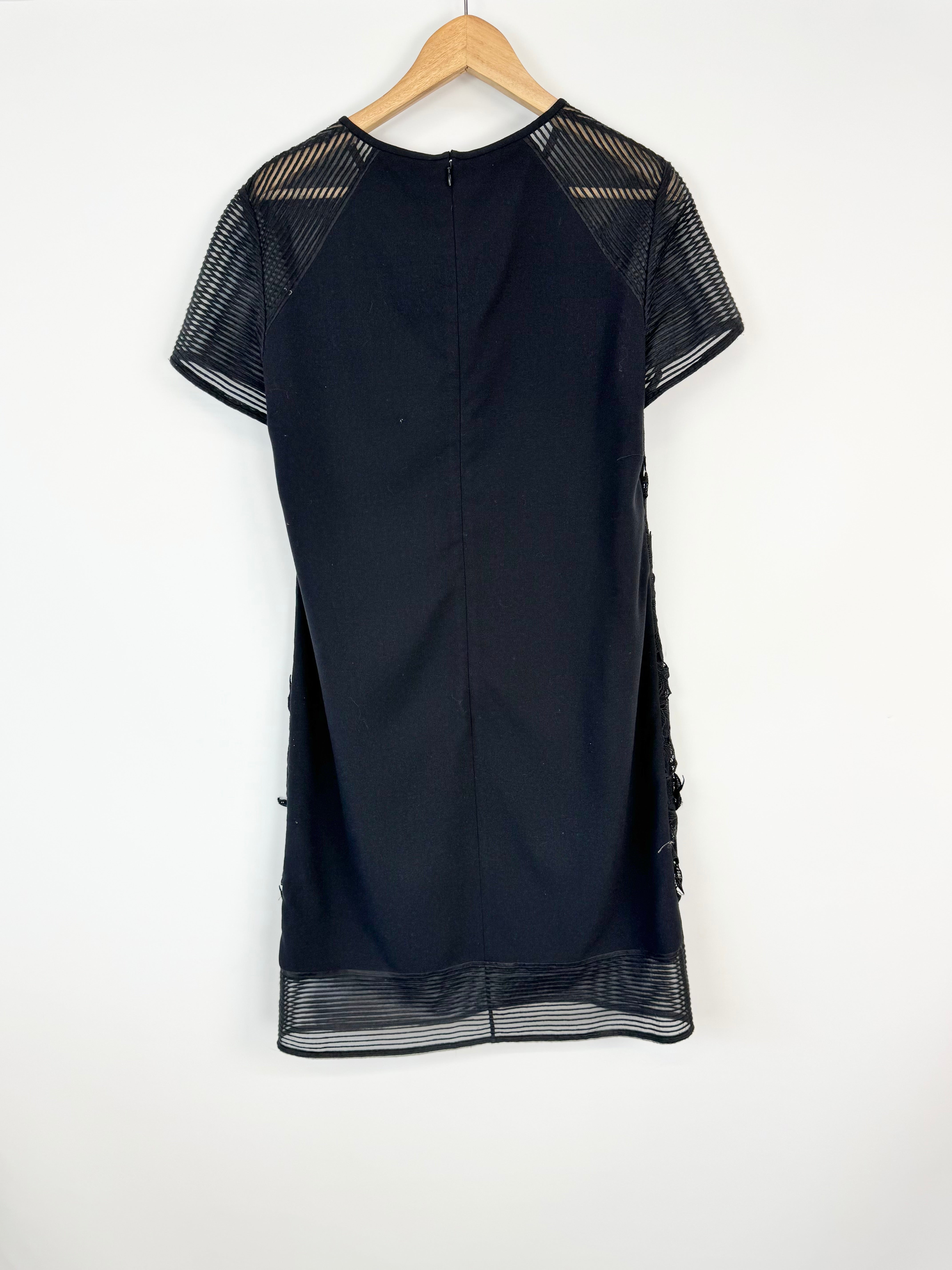 Hugo Boss Black Lace Appliqué 'Desimi' Dress - AU10
