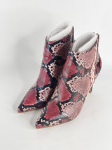 Edward Meller Platinum Collection 'Zarina' Rose-Serpent Ankle Boots - EU37