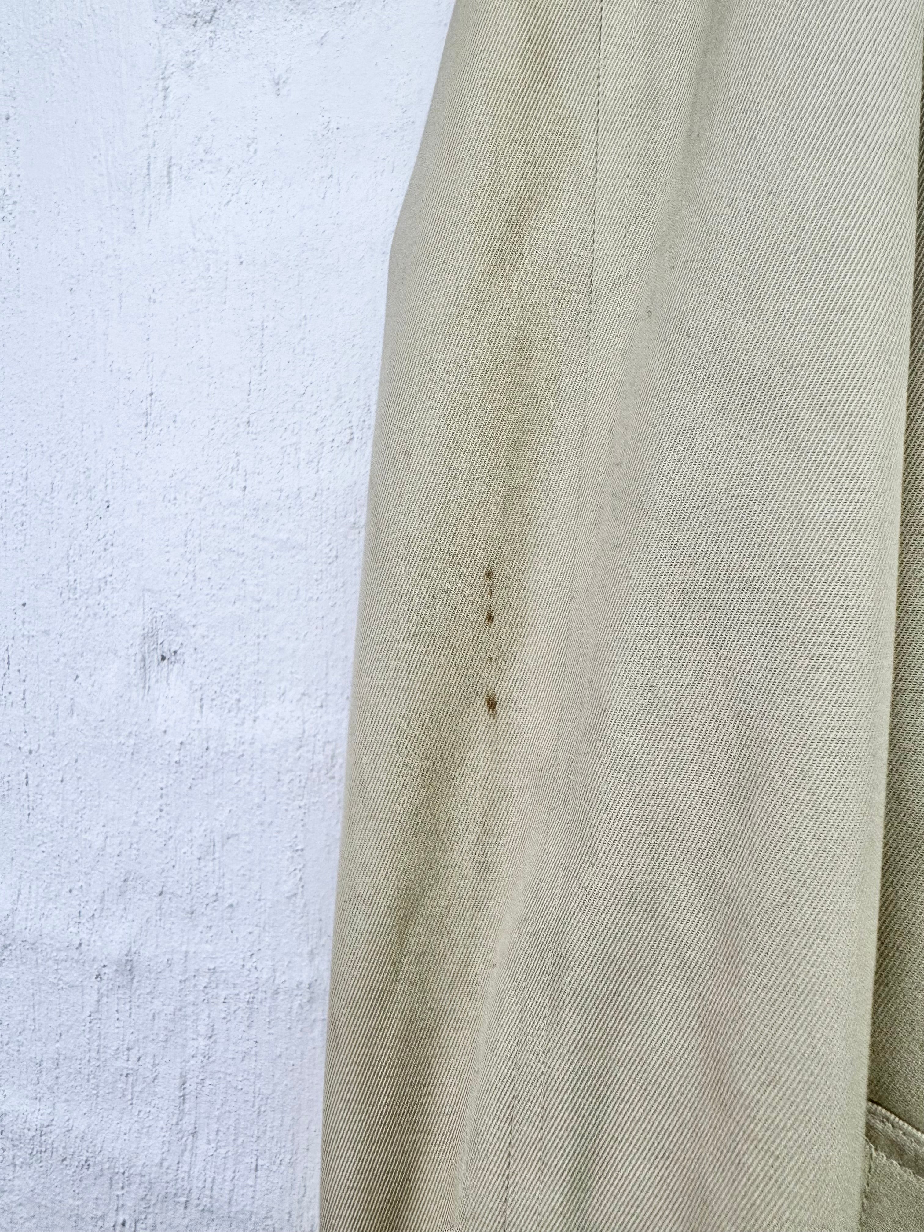 Burberry Vintage Beige Trench Coat - M