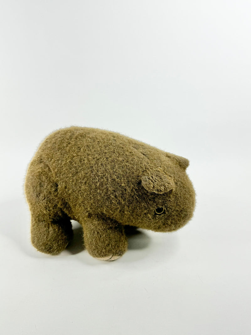 Vintage Wombat Plush Toy