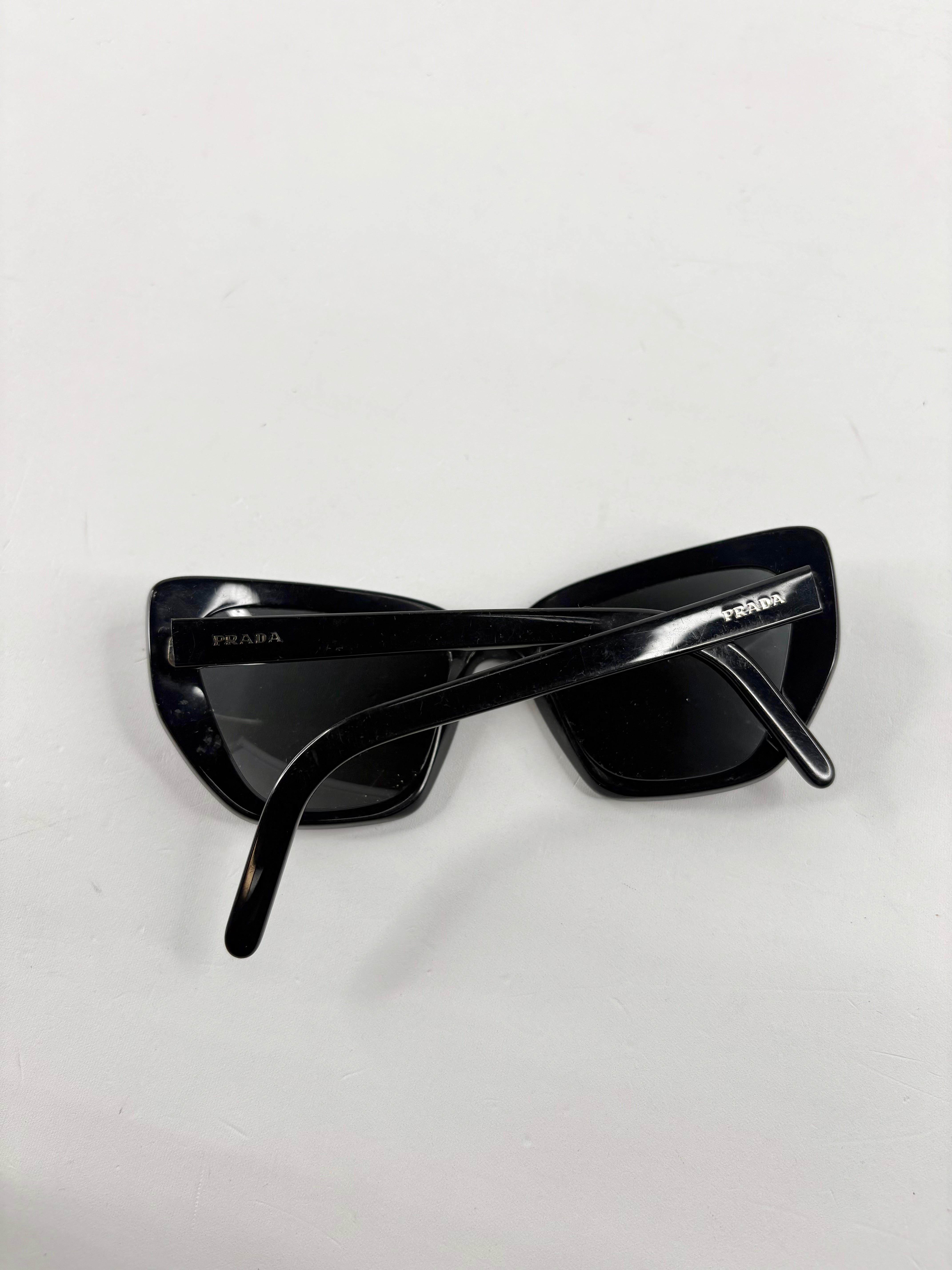 Prada Black SPR08V Cat-Eye Sunglasses