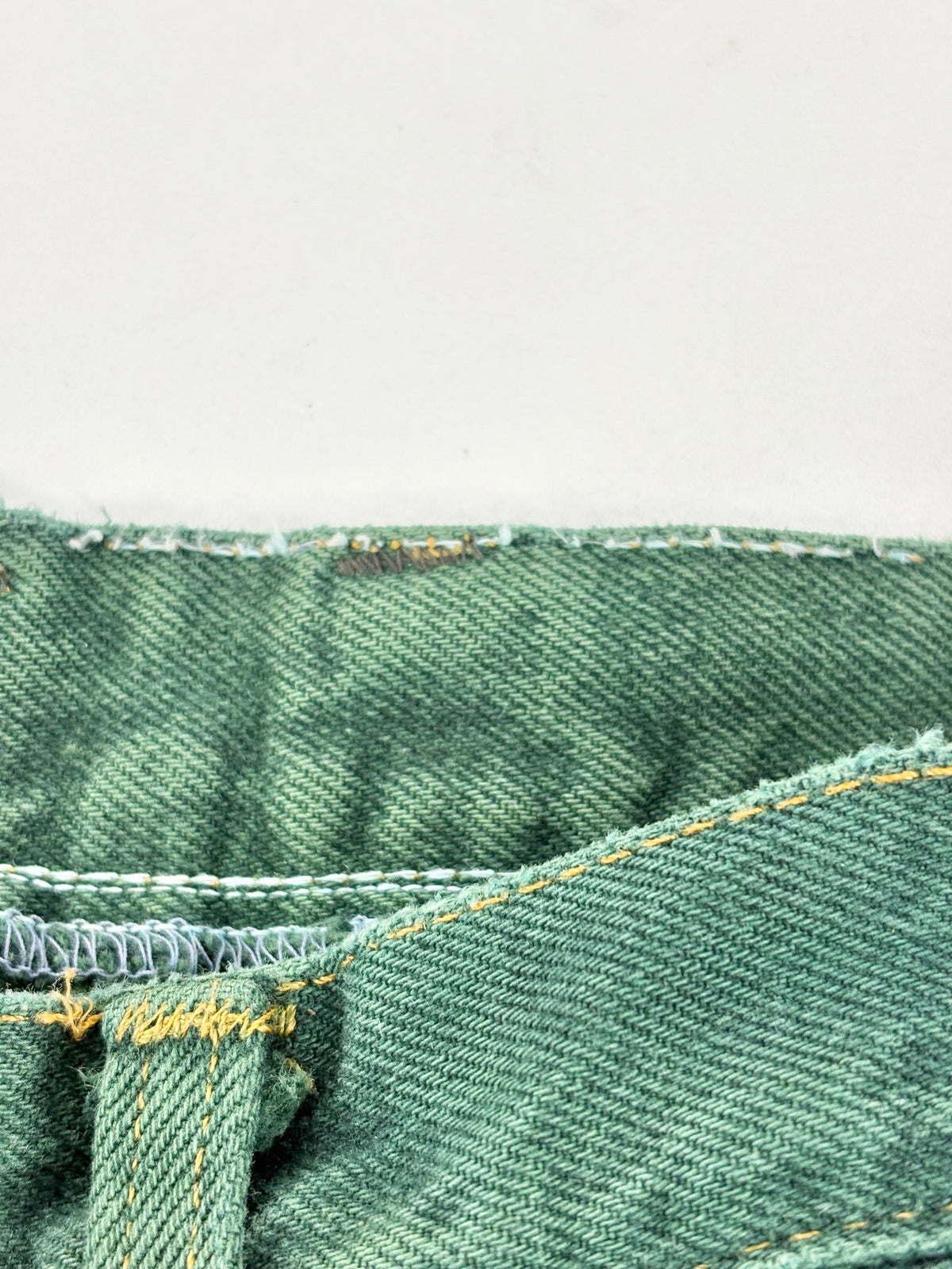 Staggers Y2K Green Denim Jeans - W34