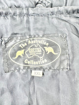 Vintage Harley Davidson Black Leather Patched Vest - XXL