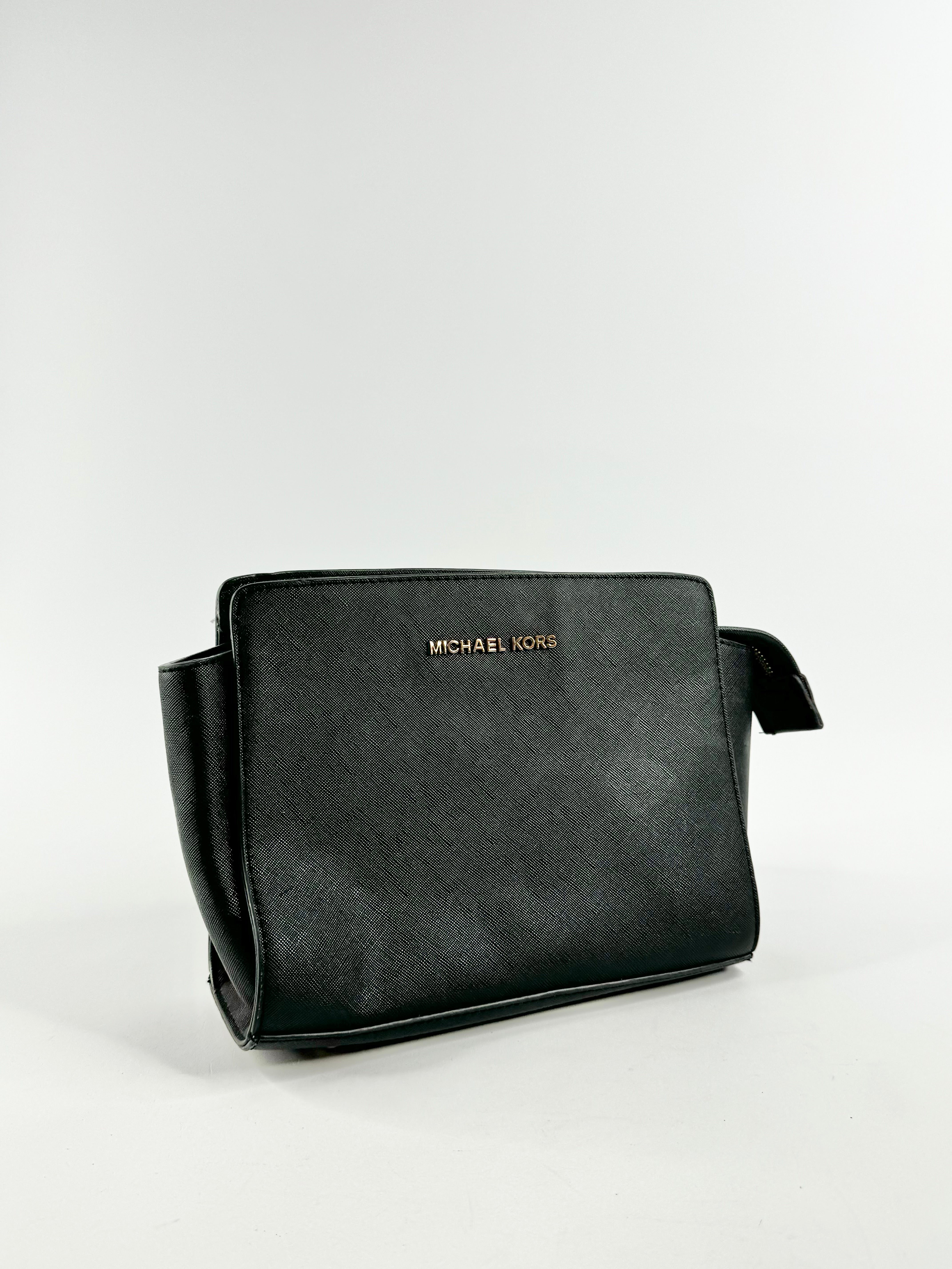 Michael Kors Black Mini Cross Body Bag
