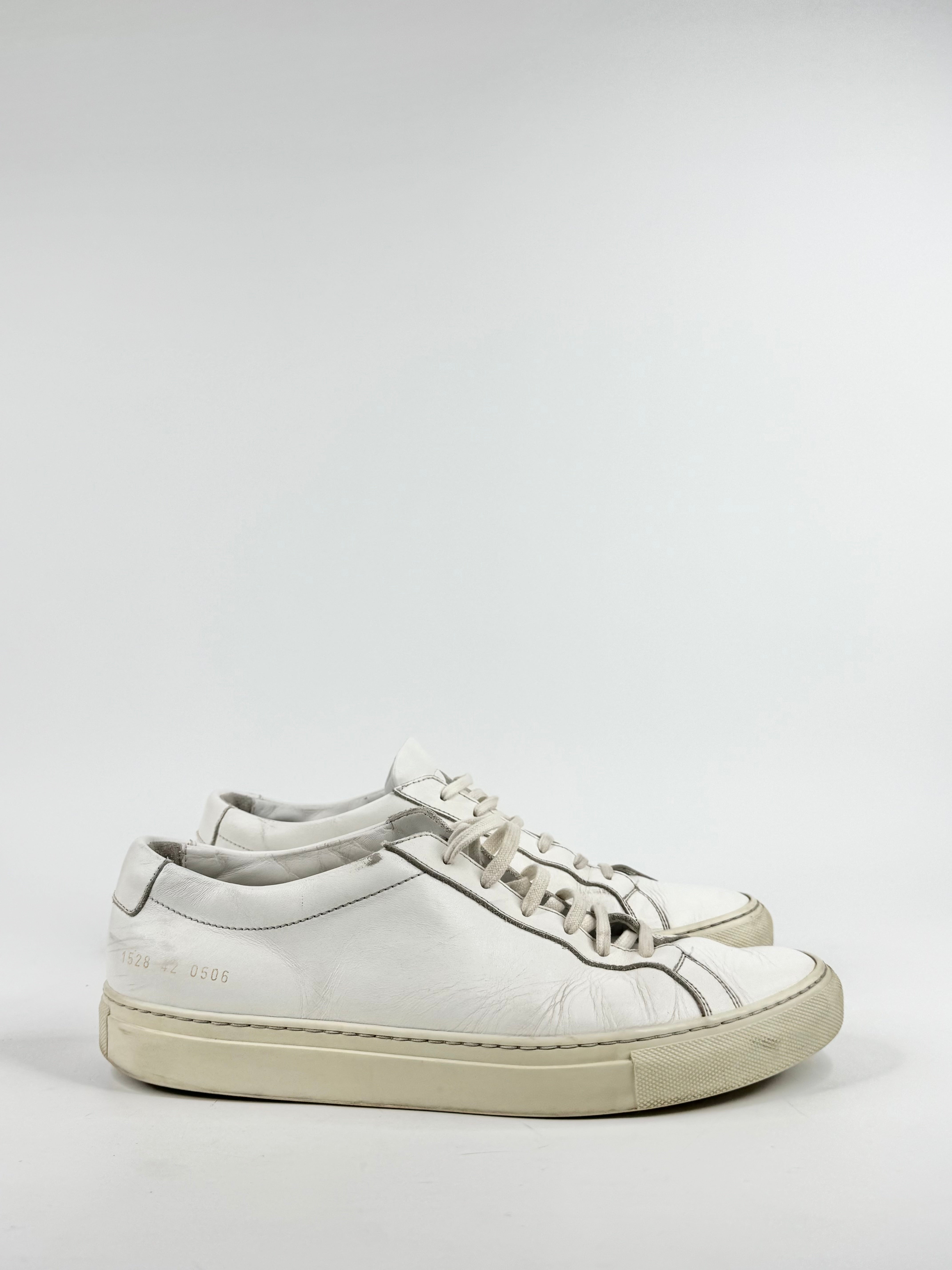 Common Projects White 'Achilles' Sneaker - EU42
