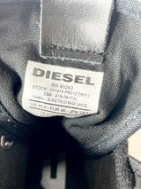 Diesel Black S Astico Mid Lace Ups - EU46