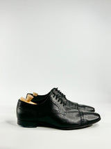 Bally Black Grained Brogues - EU44