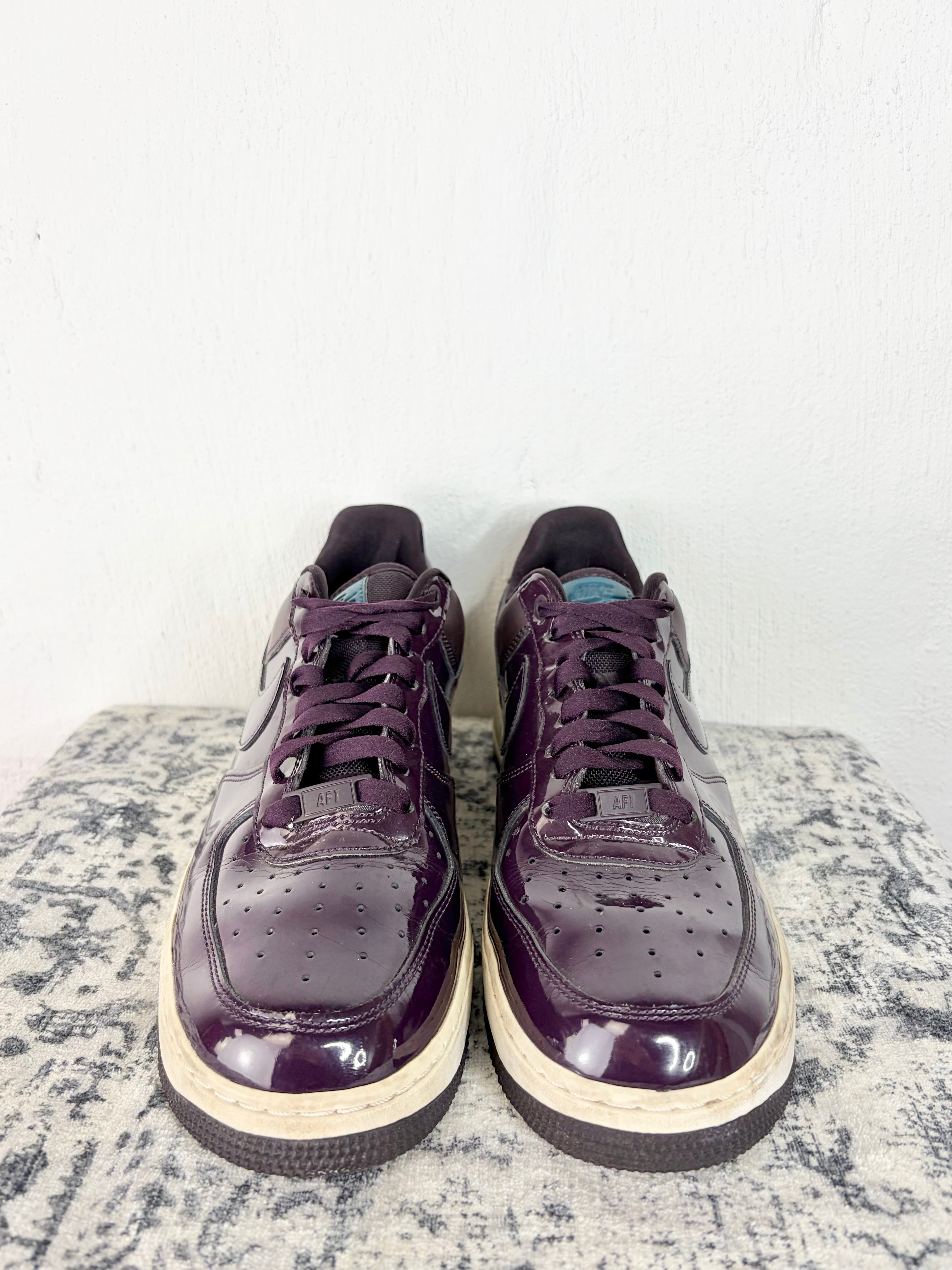 Ruby Rose x Nike Port Wine Patent Air Force 1 - EU42.5