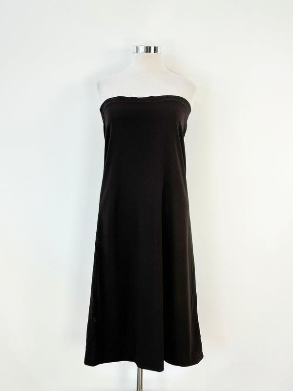 Vintage Jean Paul Gaultier 'Classique' Cedar Brown Maxi Dress - AU16