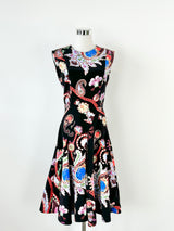 Mary Katrantzou Masson Urdu Paisley-Print Dress - AU10