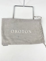 Oroton Etched Leather Cross Body Bag