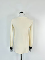 Cable Melbourne Cream Merino Wool Jumper - AU6/8