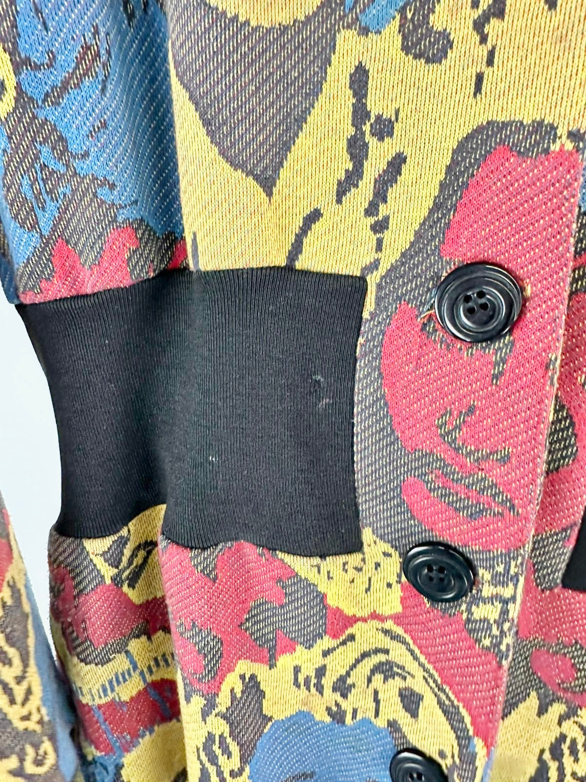 MFW Adele Palmer Pop Art Faces Long Sleeve Blazer - AU8/10