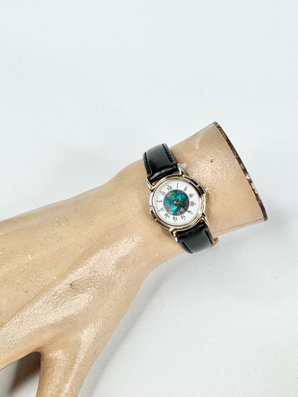 Vintage Opaland Opal Face Watch