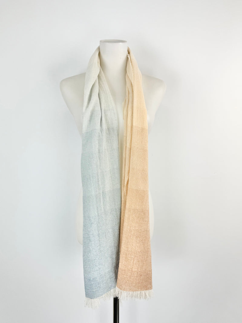 Glen Isla Light Woven Cashmere Scarf MN