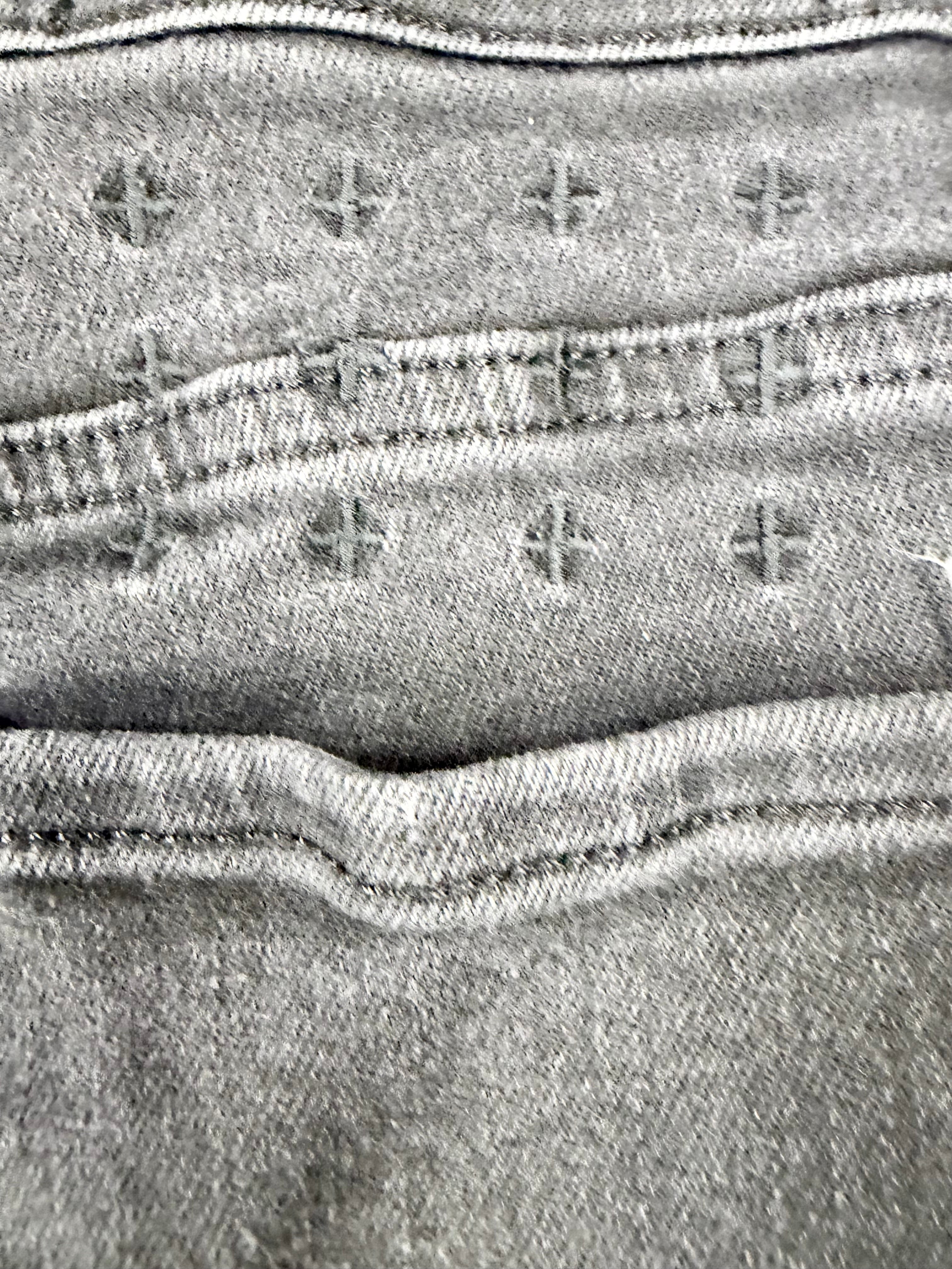 Ksubi Grey Denim Skinny Leg Jeans - AU6/8