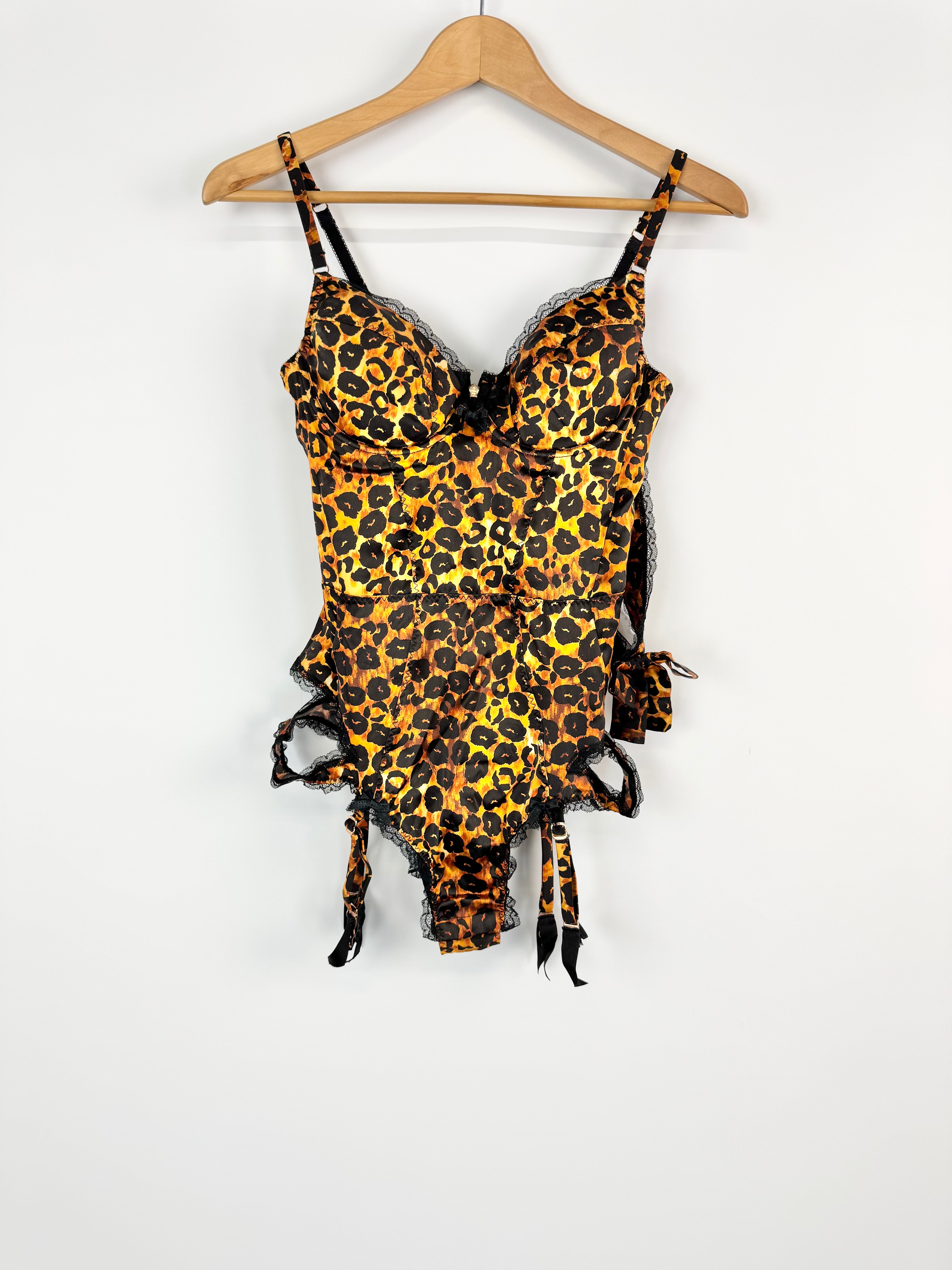 MFW Leopard Print Bustier One Piece NWT - AU8