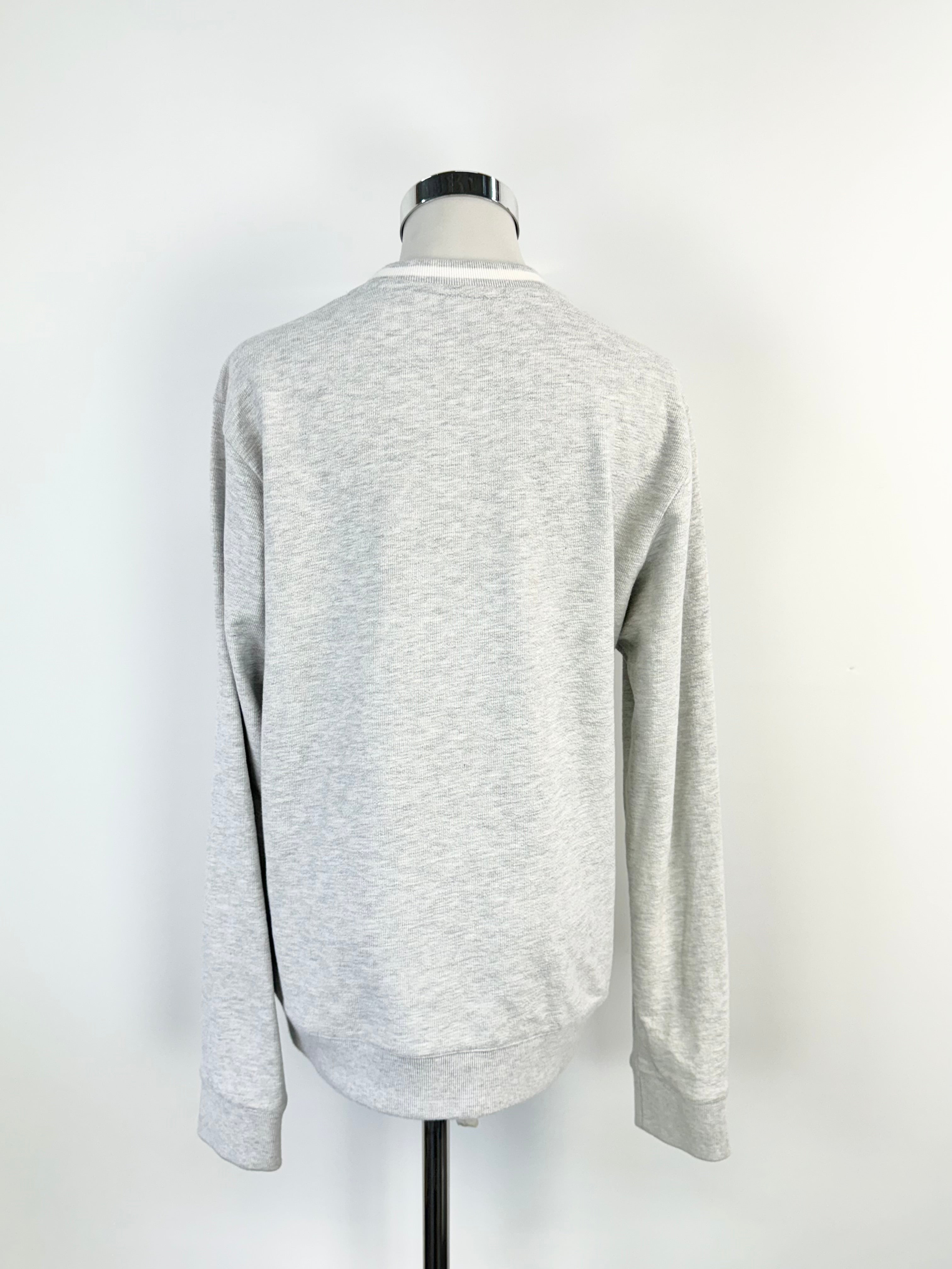 Kenzo Light Grey Rainbow Logo Sweater - AU8/10
