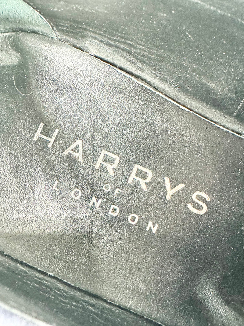 Harry's of London Midnight Blue Suede Lace Ups - EU43