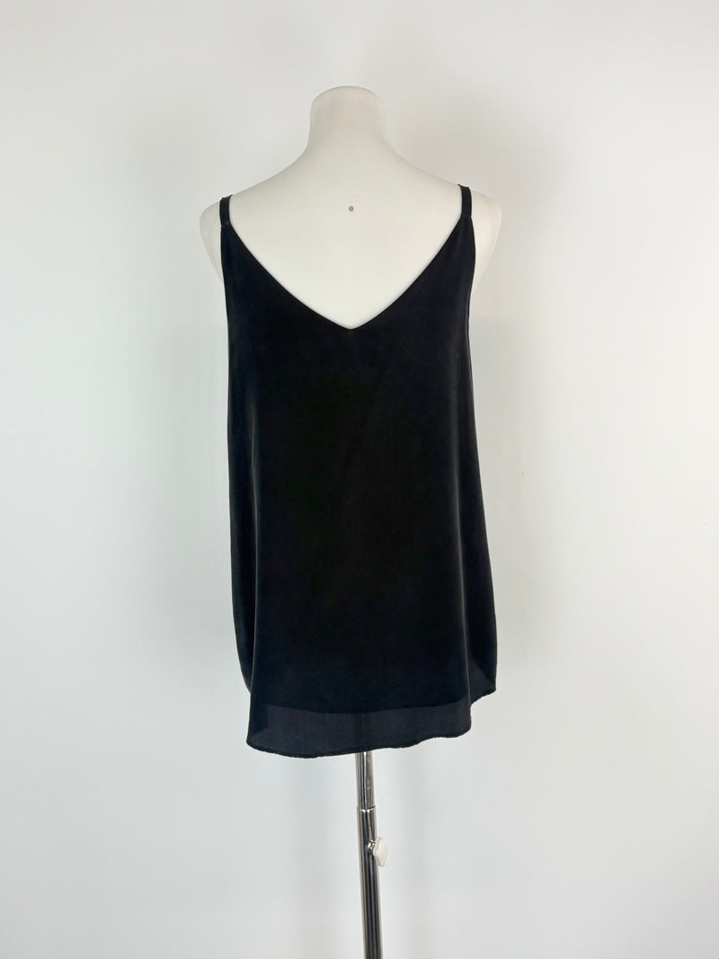 Cable Melbourne Black Silk Camisole - AU8