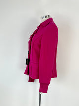 Eugen Klein Magenta Wool Jacket - AU16