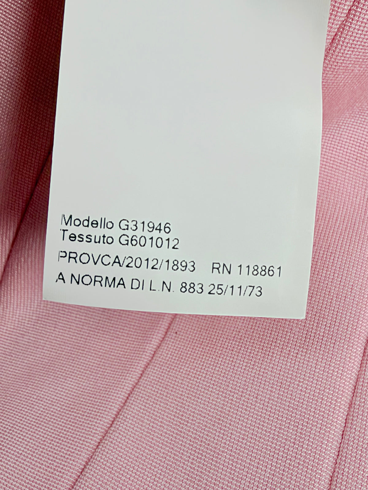 Versace 2012 Cherry Blossom Pink Pencil Skirt - AU8/10