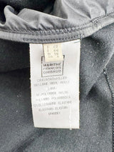 Marithé + François Girbaud Black Wool Buttoned Cardigan - AU10