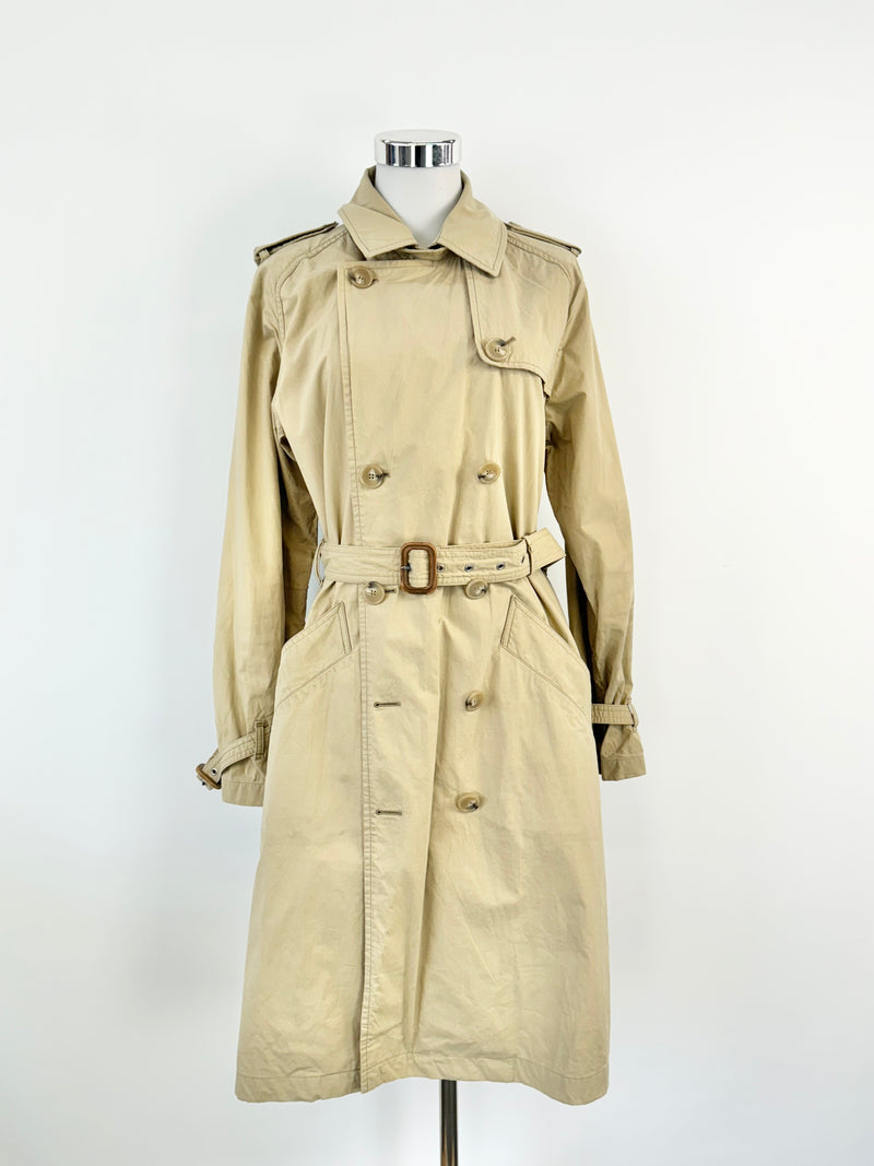 A.P.C Beige Trench Coat - AU10