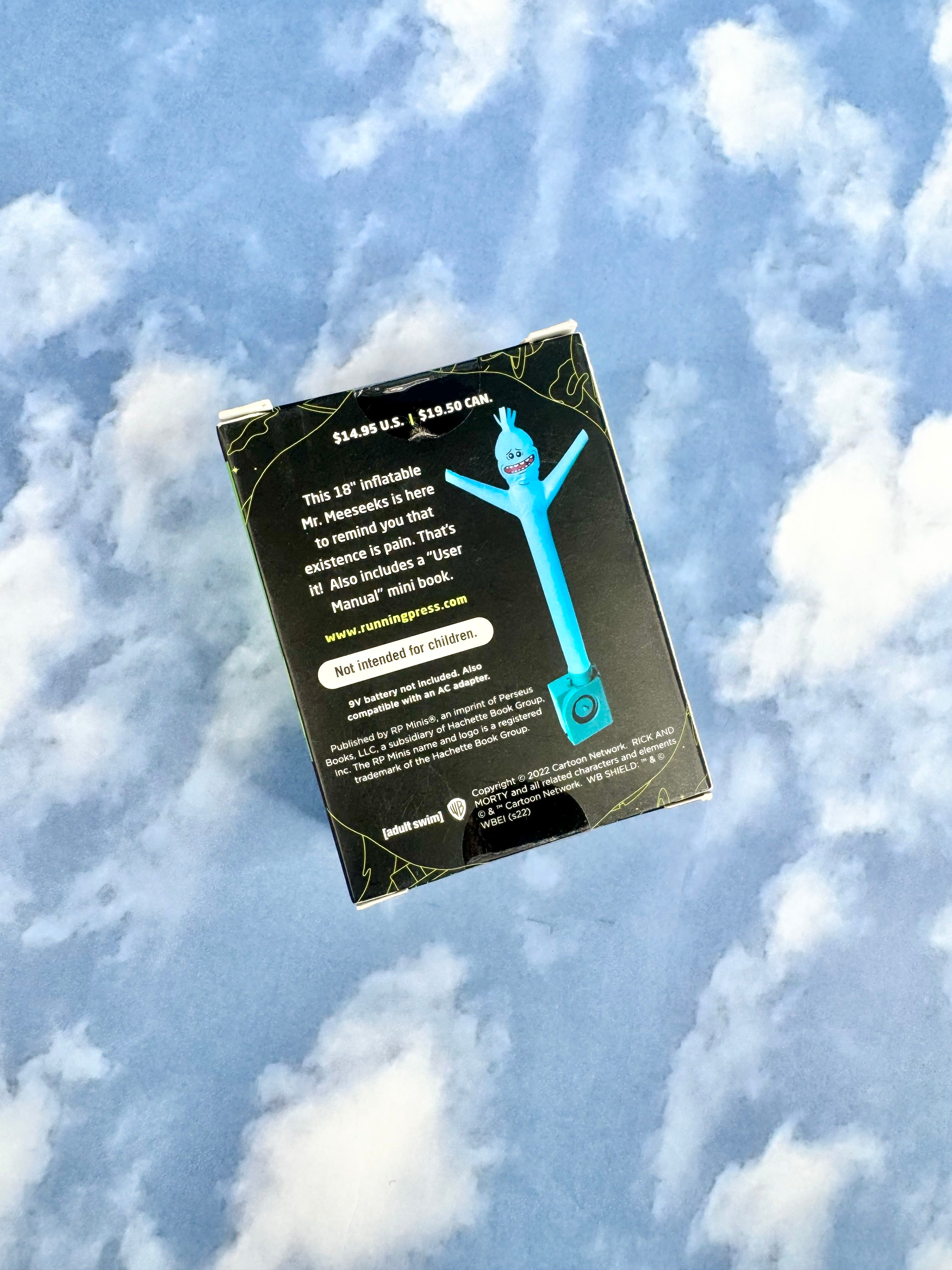 Rick & Morty Wacky Waving Inflatable Mr. Meeseeks