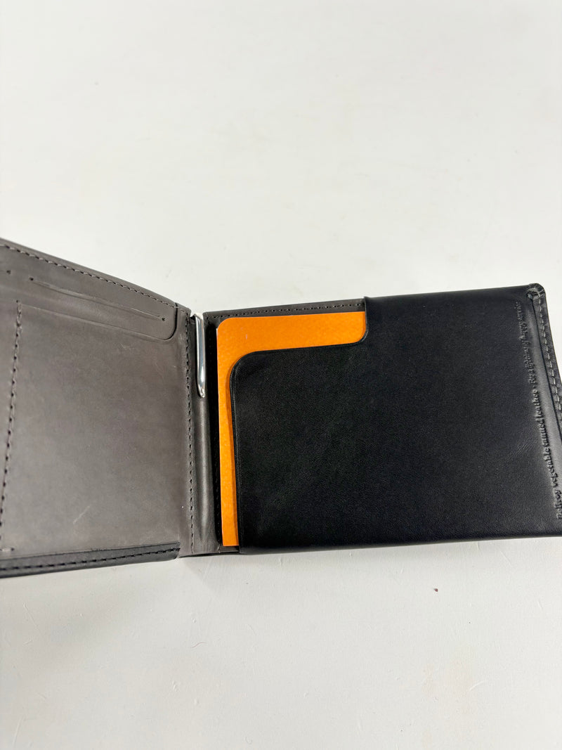Bellroy Black Leather RFID Passport & Travel Wallet