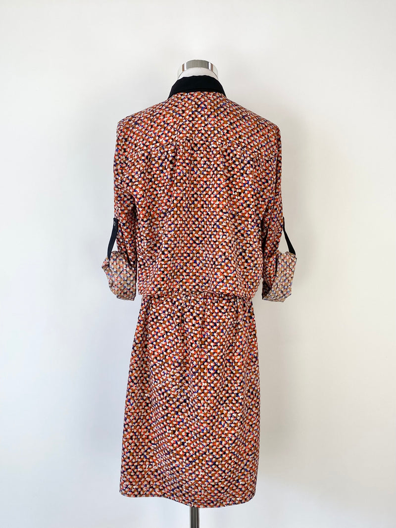 Sachin + Babi Modern Pattern Collar Dress - AU6