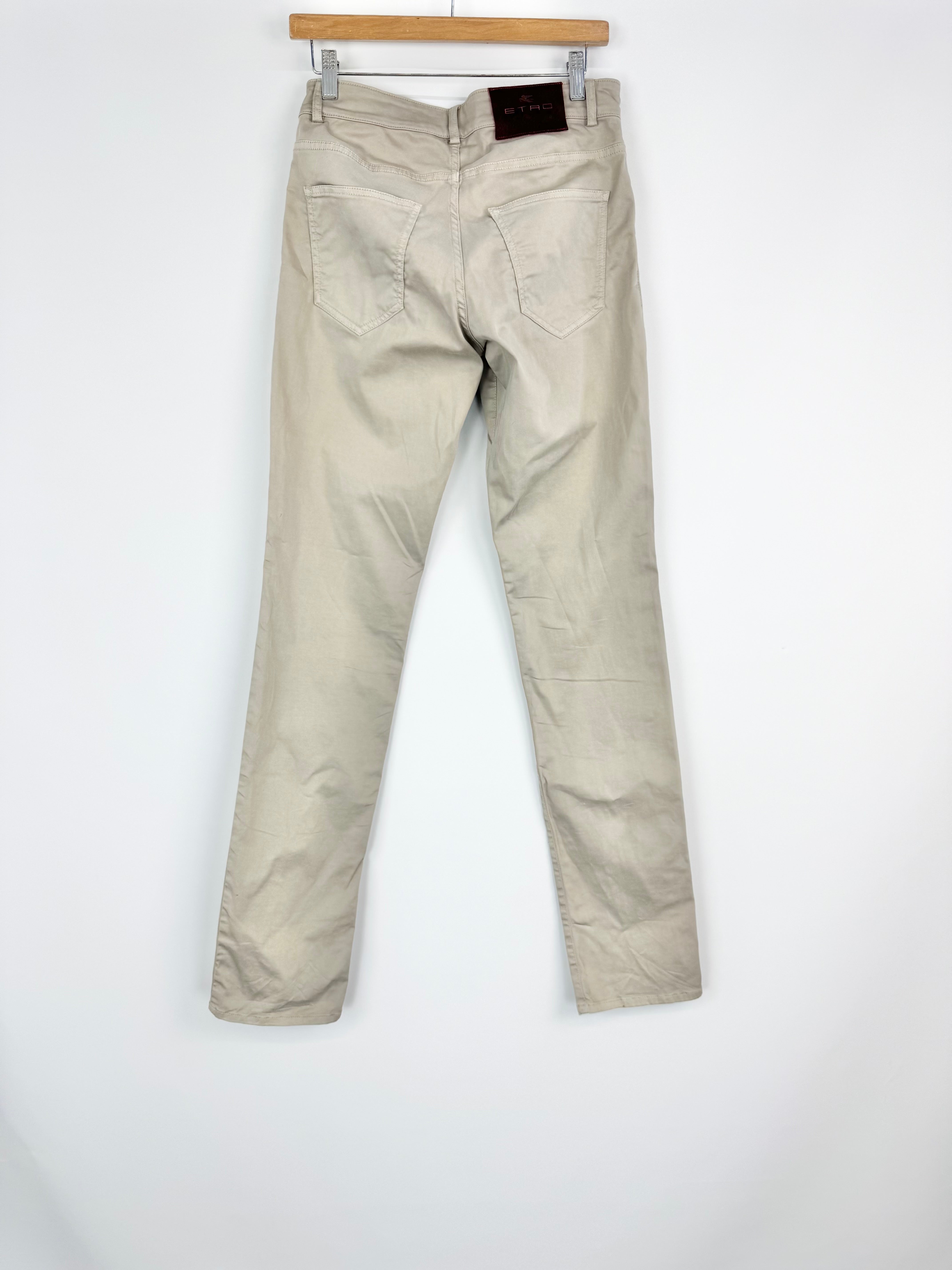 Etro Milano Beige Slacks - W37