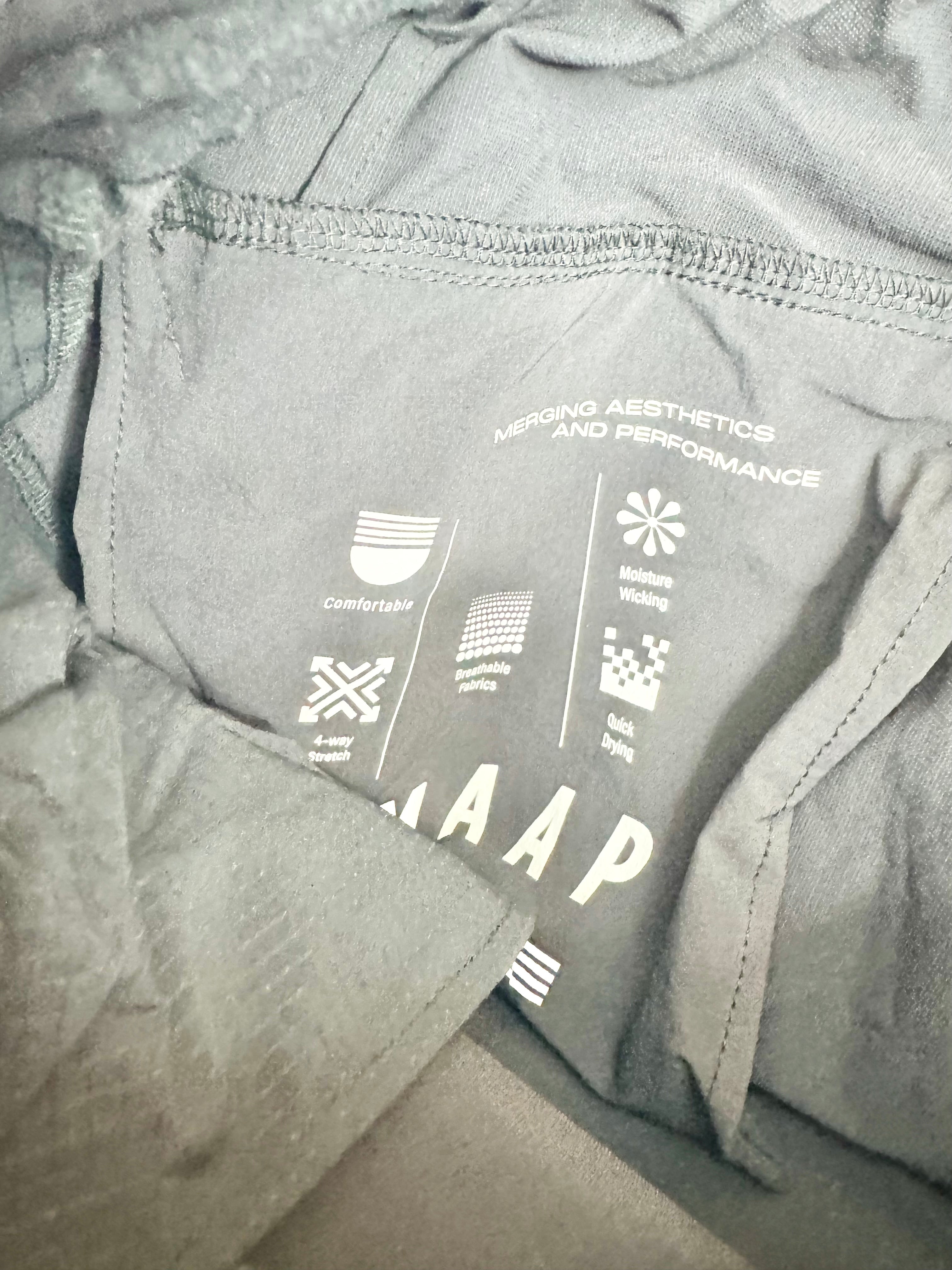 MAAP Black 'Motion' Tracksuit Pants - M