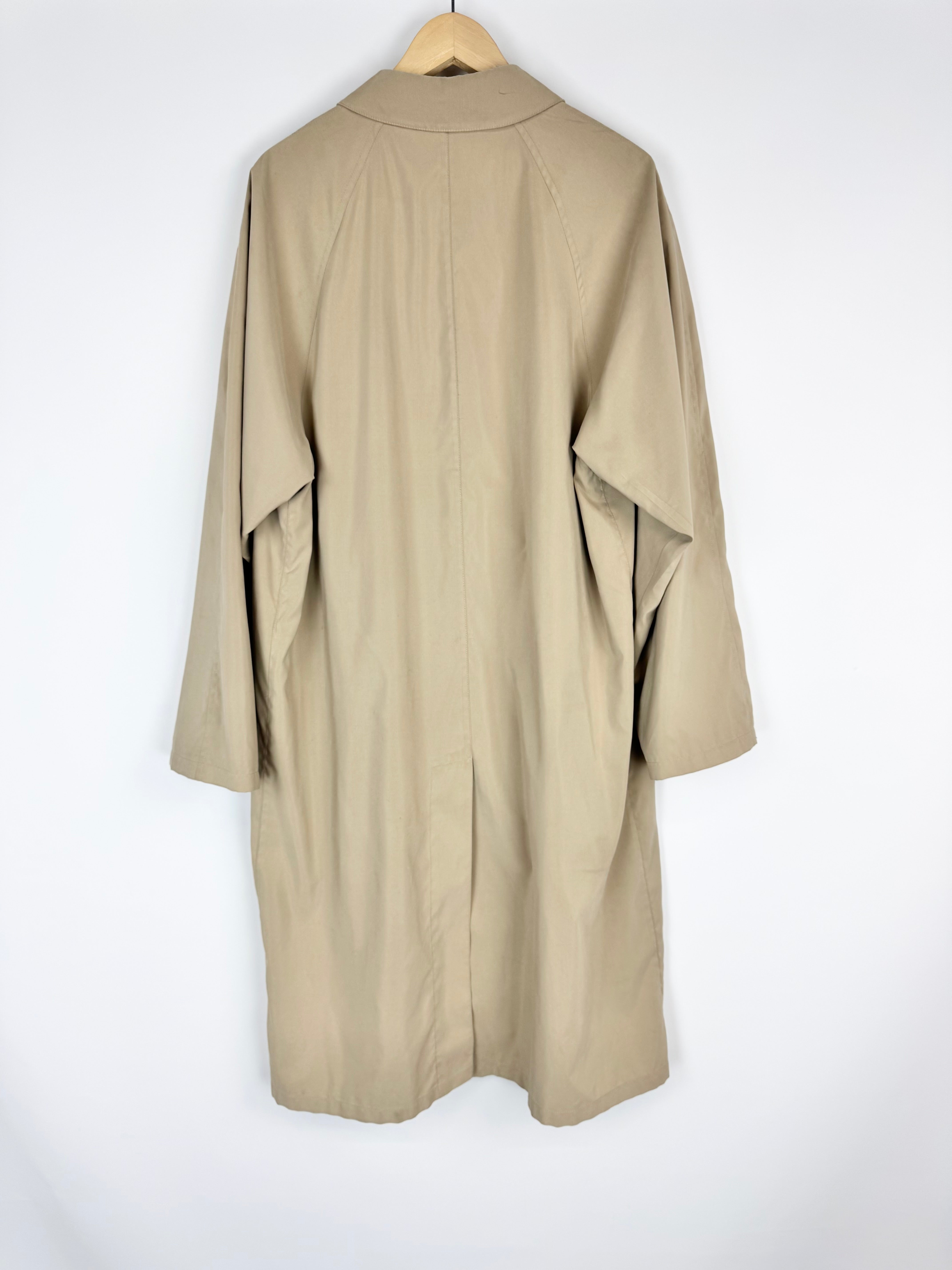 Canali Beige Trench Coat - 50