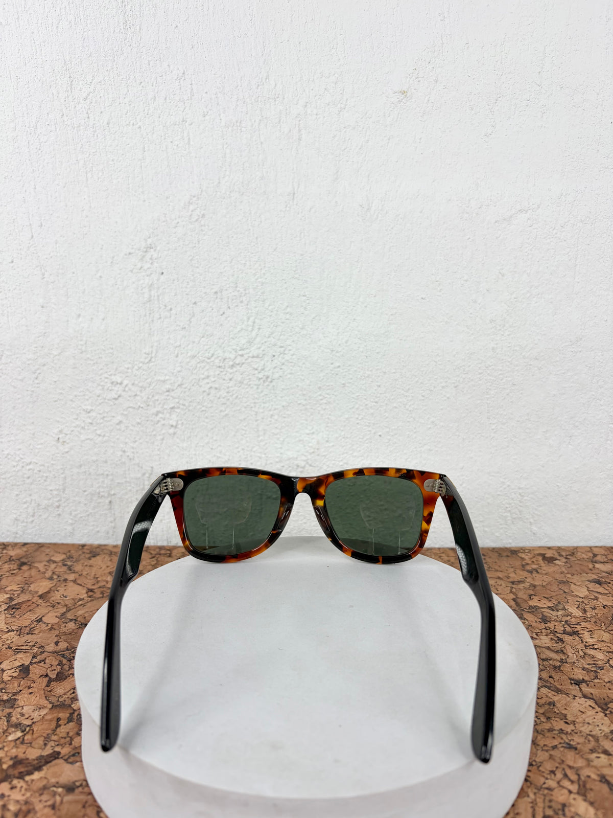 Vintage Bausch & Lomb Ray-Ban Tortoiseshell Wayfarer Sunglasses