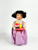 Vintage 1970s Annie Serving Tea Doll