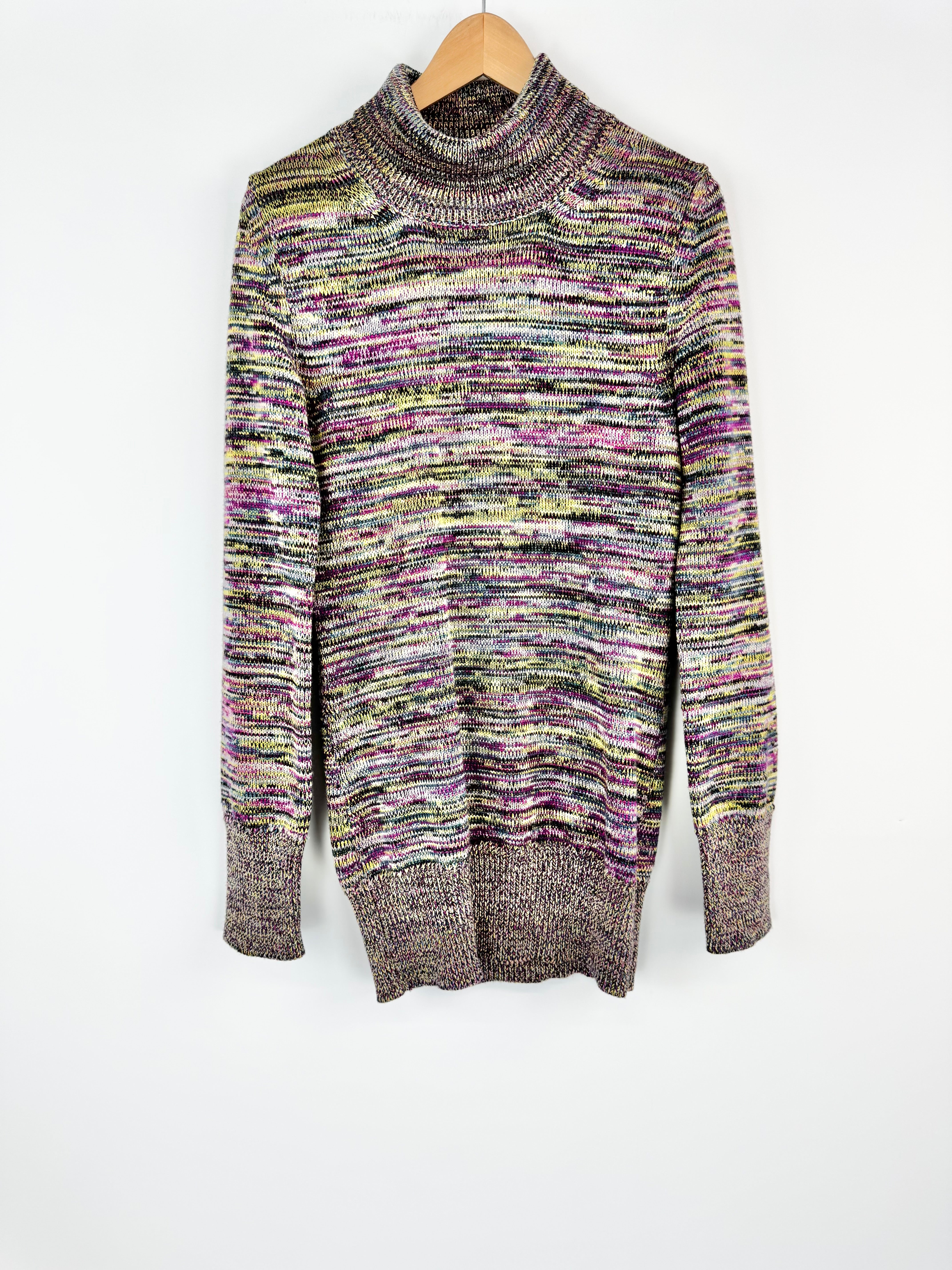 Maison Martin Magiela Multicolour Roll Neck Jumper - AU10/12