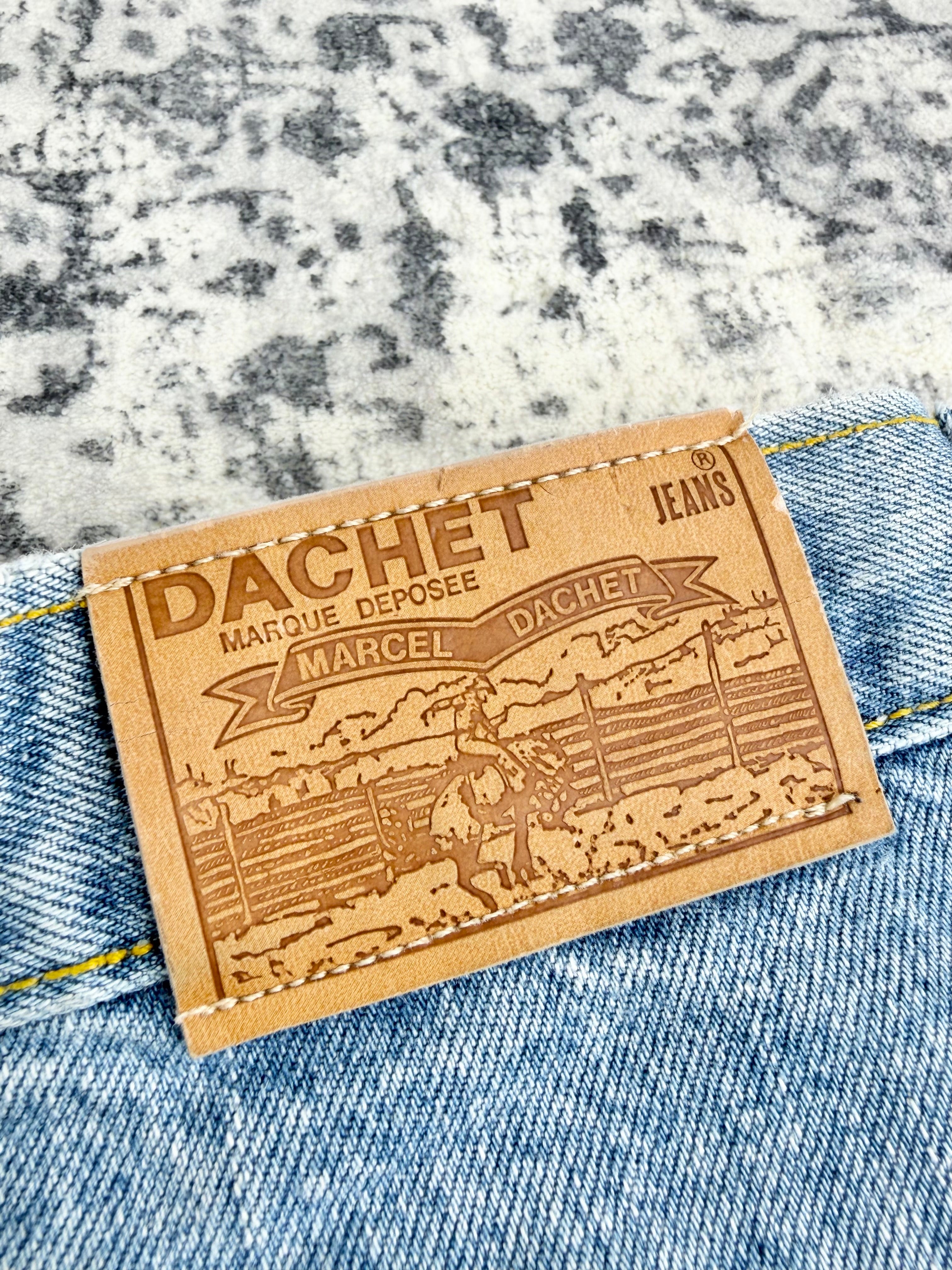 Marcel Dachet High Waisted Pale Blue Jeans - AU6