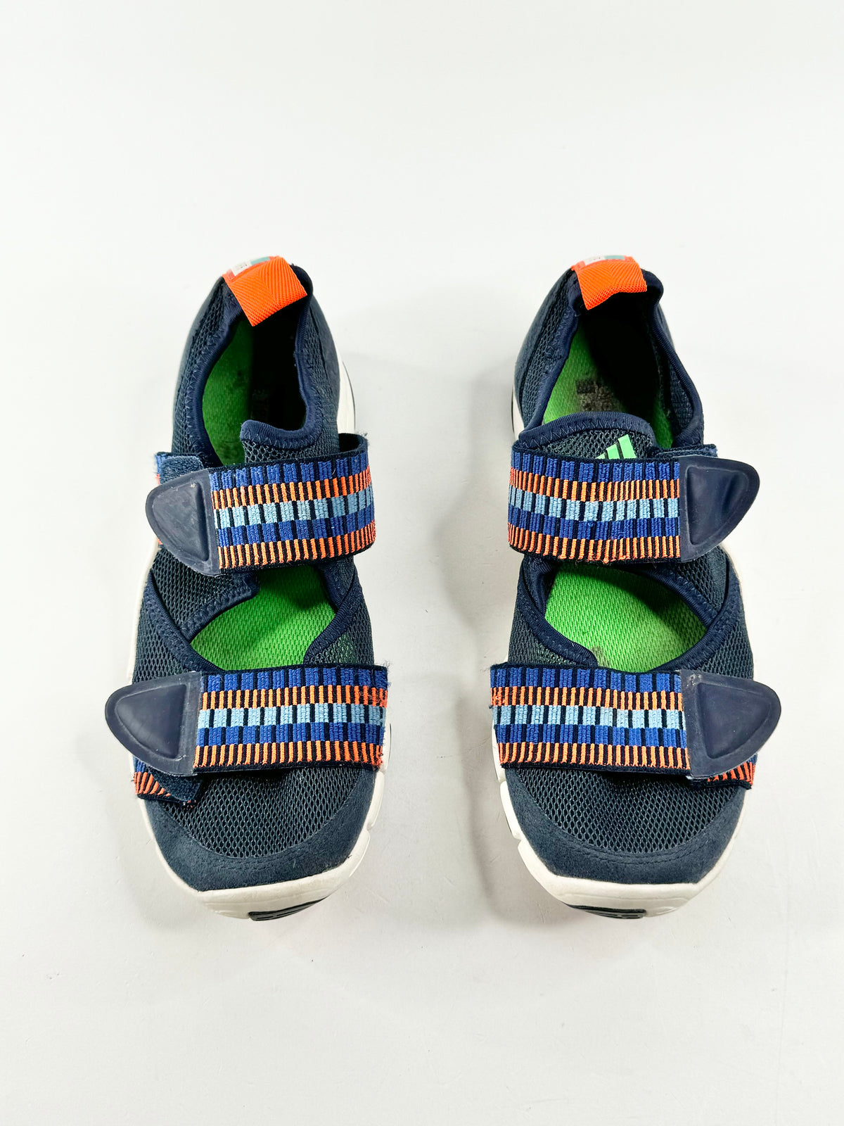 Stella McCartney x Adidas Blue & Orange Zilia Sandals - EU39.5