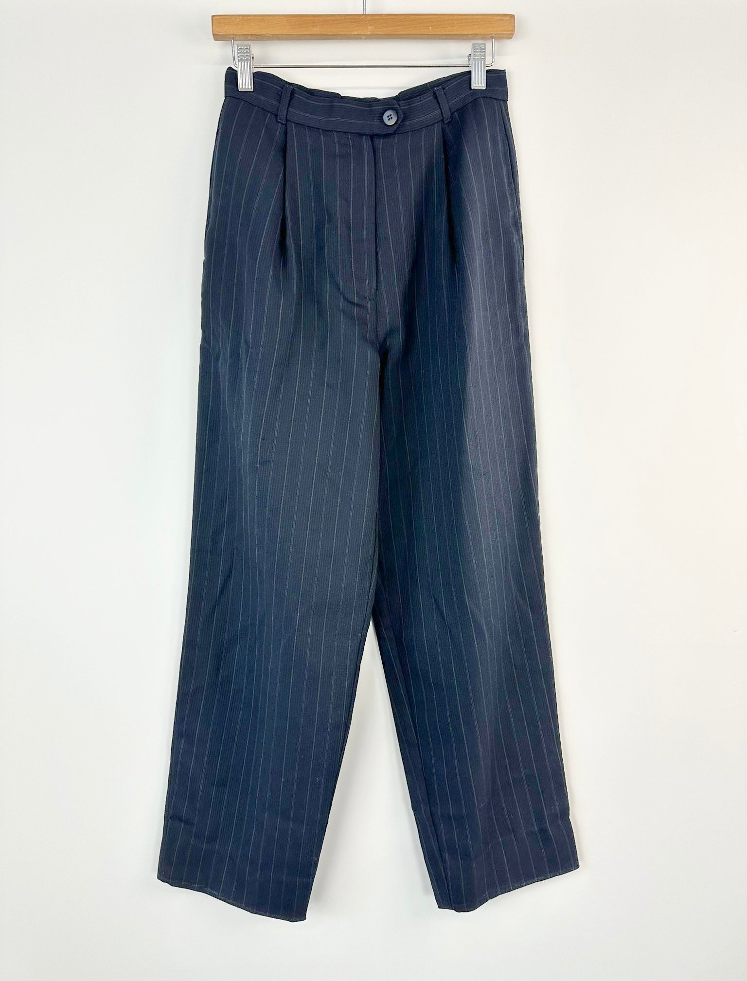 MFW Country Road Navy Pinstripe Slacks - AU10