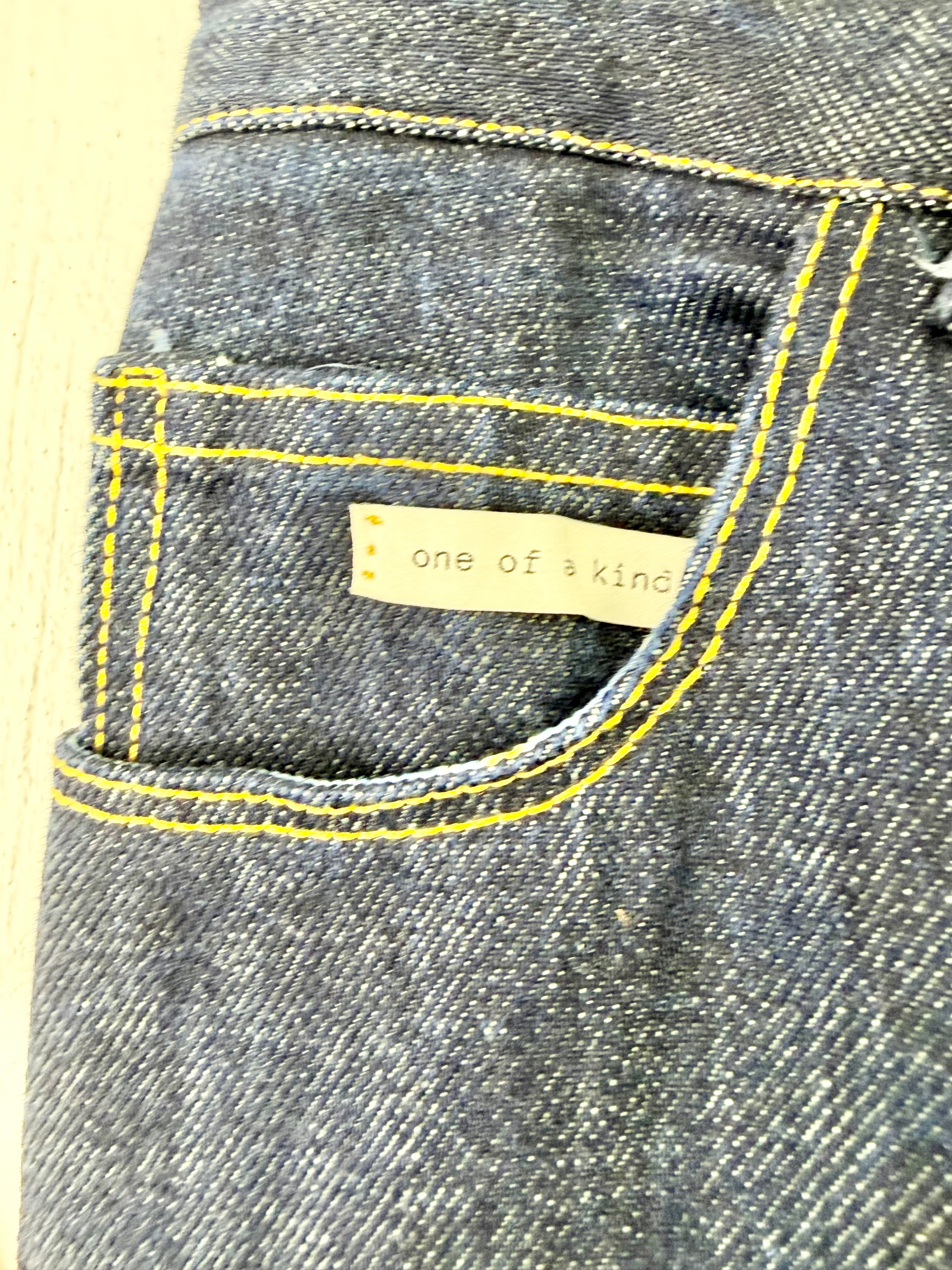 One of a Kind Blue Denim Jeans - AU12